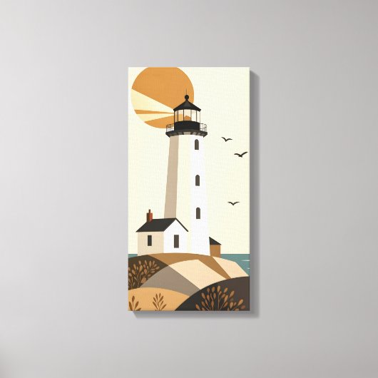 Lighthouse Canvas Afdruk (Voorkant)