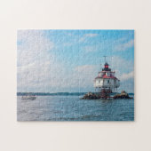 Lighthouse Chesapeake Bay. Legpuzzel (Horizontaal)