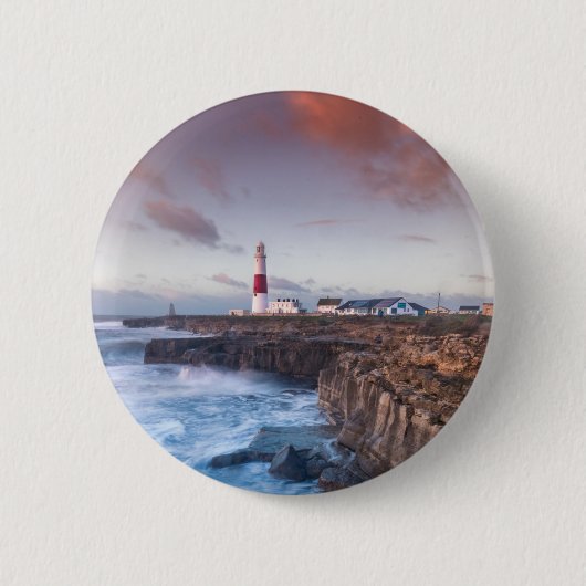 Lighthouse England Ronde Button 5,7 Cm (Voorkant)