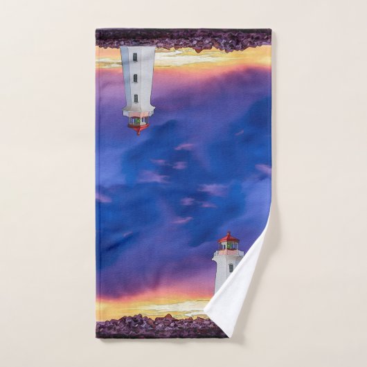 Lighthouse - Ensemble de serviettes de bain (Serviette à main)