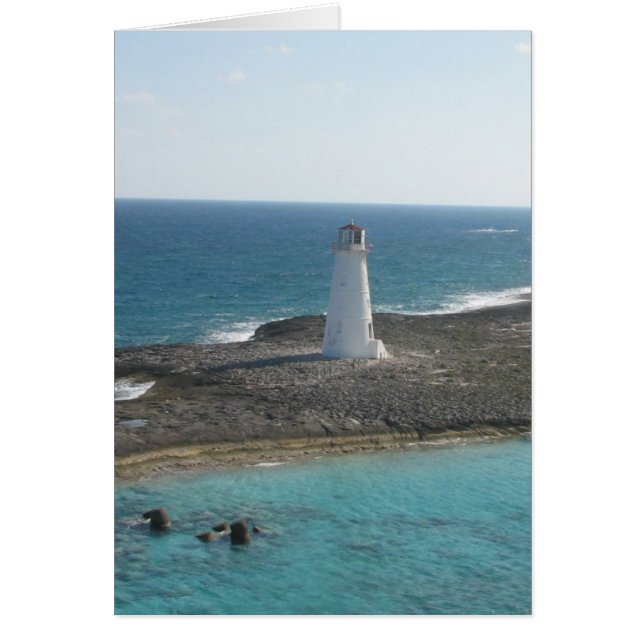 Lighthouse fotokaart (Voorkant)