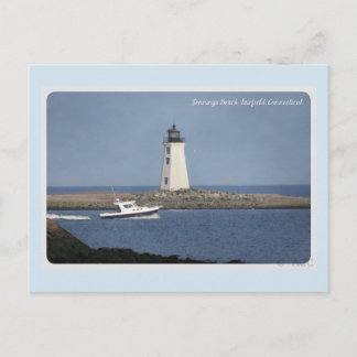 Lighthouse Jennings Beach Fairfield Briefkaart