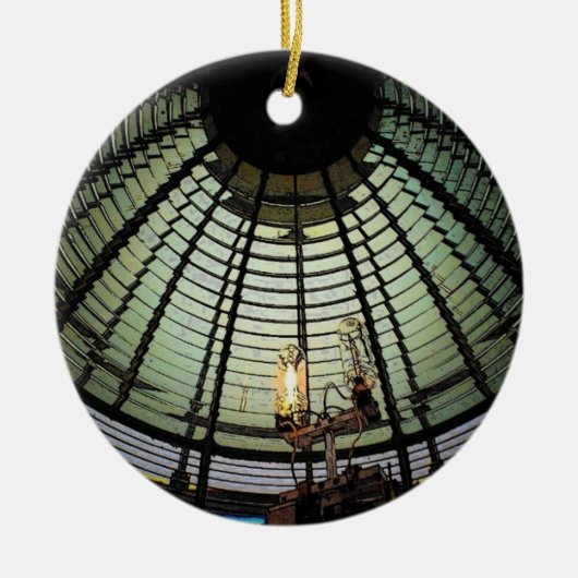 Lighthouse Lens Ornament (Voorkant)
