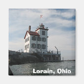 Lighthouse magnet magneet (Voorkant)