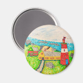 Lighthouse Magnet Magneet (Voorkant / Achterkant)