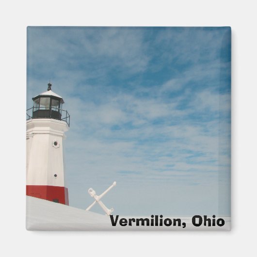 Lighthouse magnet magneet (Voorkant)