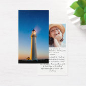 Lighthouse Memorial Prayer Kaart (Bureau)