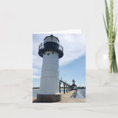 Lighthouse Note Card (Blank) met envelop Kaart (Voorkant)