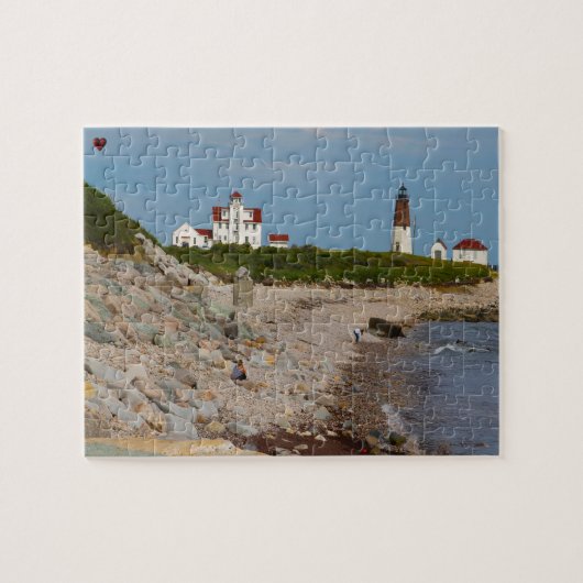 Lighthouse Rhode Island Legpuzzel (Horizontaal)