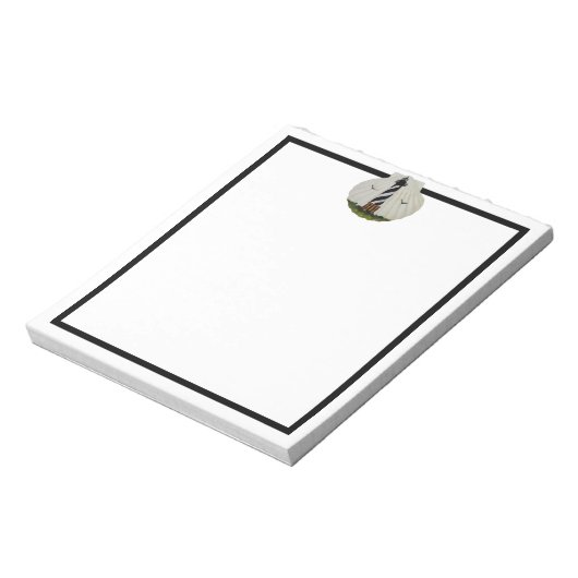 Lighthouse Scallop Shell Notitieblok (Gedraaid)