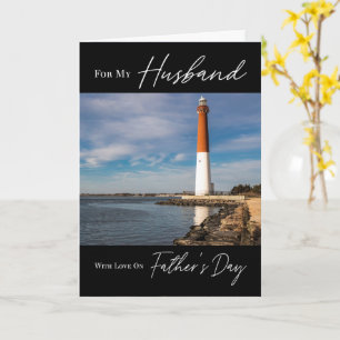 Lighthouse Seascape Vaderdag voor mannen Kaart