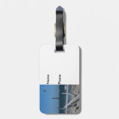 Lighthouse Sightsee Bagagelabel (Achterkant verticaal)
