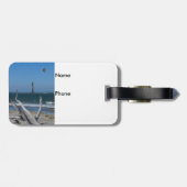 Lighthouse Sightsee Bagagelabel (Achterkant horizontaal)