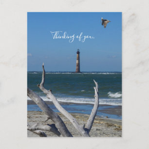 Lighthouse sightsee denking of you Briefkaart