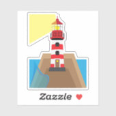 Lighthouse Sticker (Vel)