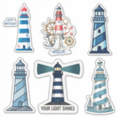 Lighthouse Sticker Sheet Collection (Voorkant)