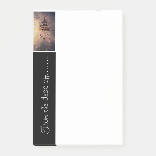 Lighthouse Theme Kantoor Memo Pad Post-it® Notes (Voorkant)