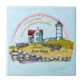 Lighthouse Timing Tegeltje (Voorkant)