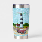 Lighthouse Truck Choice   Geïsoleerde Drinkbeker (Achterkant)