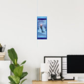 'Lighthouse Waves' Psalms 16 x 7' Poster (Thuiskantoor)