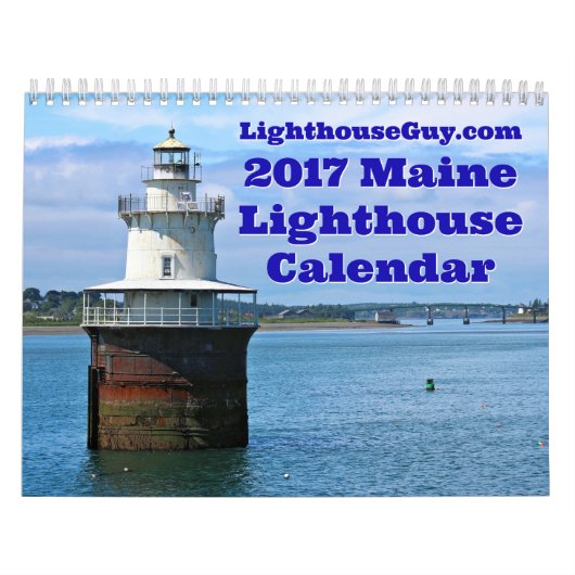 LighthouseGuy.com Calendrier du phare du Maine 201 (Protection)