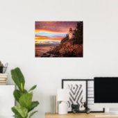 Lighthouses | Acadia National Park Maine Poster (Thuiskantoor)