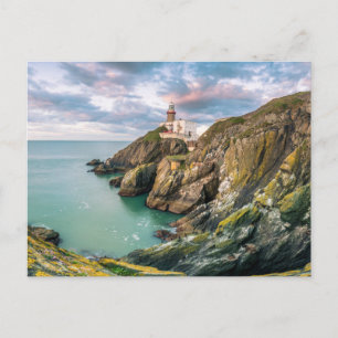 Lighthouses Baily Lighthouse Dublin, Ierland Briefkaart