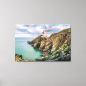 Lighthouses Baily Lighthouse Dublin, Ierland Canvas Afdruk (Voorkant)