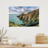 Lighthouses Baily Lighthouse Dublin, Ierland Poster (Keuken)