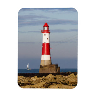 Lighthouses   Beachy Head Lighthouse England Magneet