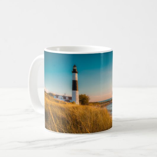 Lighthouses | Big Sable Lighthouse Ludington, MI Koffiemok (Voorkant links)