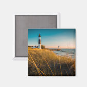 Lighthouses Big Sable Lighthouse Ludington, MI Magneet (Voorkant / Achterkant)