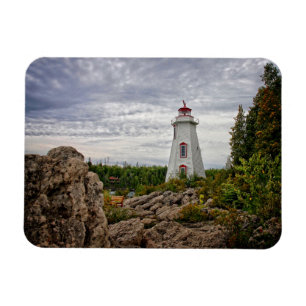 Lighthouses Big Tub Harbour Tobermory Ontario Magneet