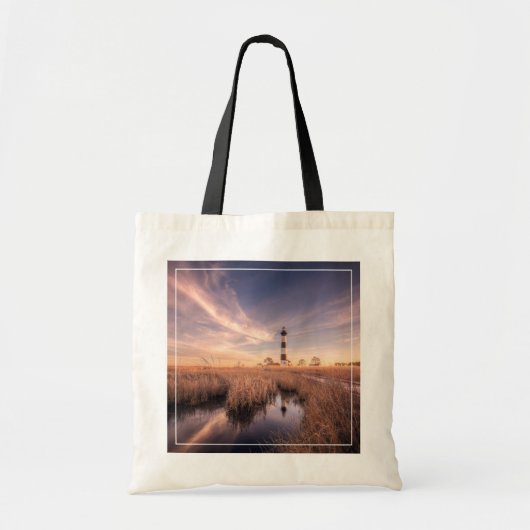 Lighthouses | Bodie Island Outerbanks NC Tote Bag (Voorkant)