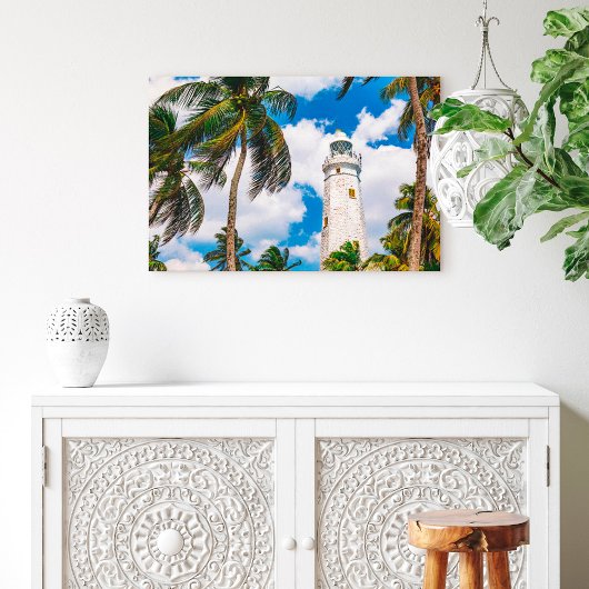 Lighthouses | Dewundara Matara Sri Sri Lanka Canvas Afdruk