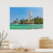 Lighthouses | Dewundara Sri Lanka Poster (Keuken)