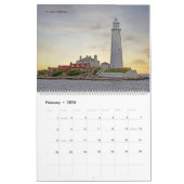 Lighthouses in England Kalender (Feb 2026)