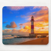 Lighthouses Itapuã Brazil Lighthouse Muismat (Voorkant)