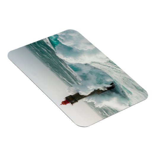 Lighthouses Jument Lighthouse Ouessant Frankrijk Magneet (Rechterzijde)