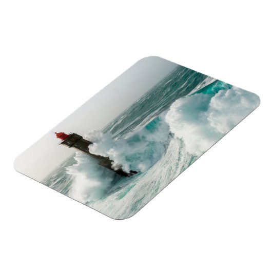 Lighthouses Jument Lighthouse Ouessant Frankrijk Magneet (Linkerzijde)