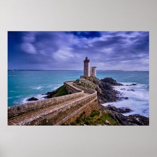 Lighthouses   Klein Minou Lighthouse Frankrijk Poster