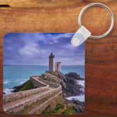 Lighthouses | Klein Minou Lighthouse Frankrijk Sleutelhanger (Achterkant)