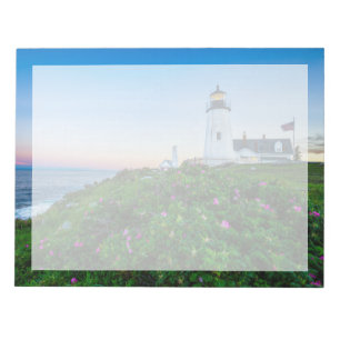 Lighthouses Lighthouse Bristol Maine Notitieblok