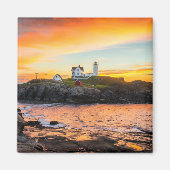 Lighthouses | Nubble Lighthouse Maine Magneet (Voorkant)