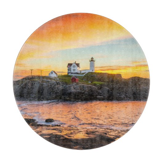 Lighthouses | Nubble Lighthouse Maine Snijplank (Voorkant)