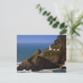 Lighthouses Oregon Coast Lighthouse Briefkaart (Staand voorkant)