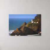 Lighthouses Oregon Coast Lighthouse Canvas Afdruk (Voorkant)