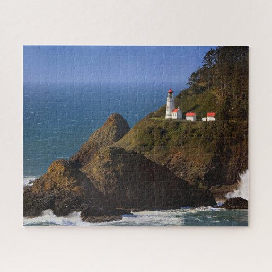 Lighthouses Oregon Coast Lighthouse Legpuzzel (Horizontaal)