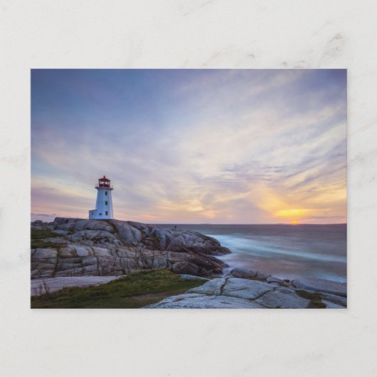 Lighthouses Peggy's Cove Lighthouse Nova Scotia Briefkaart (Voorkant)
