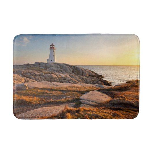 Lighthouses Peggy's Cove Nova Scotia Badmat (Voorkant)